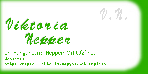 viktoria nepper business card